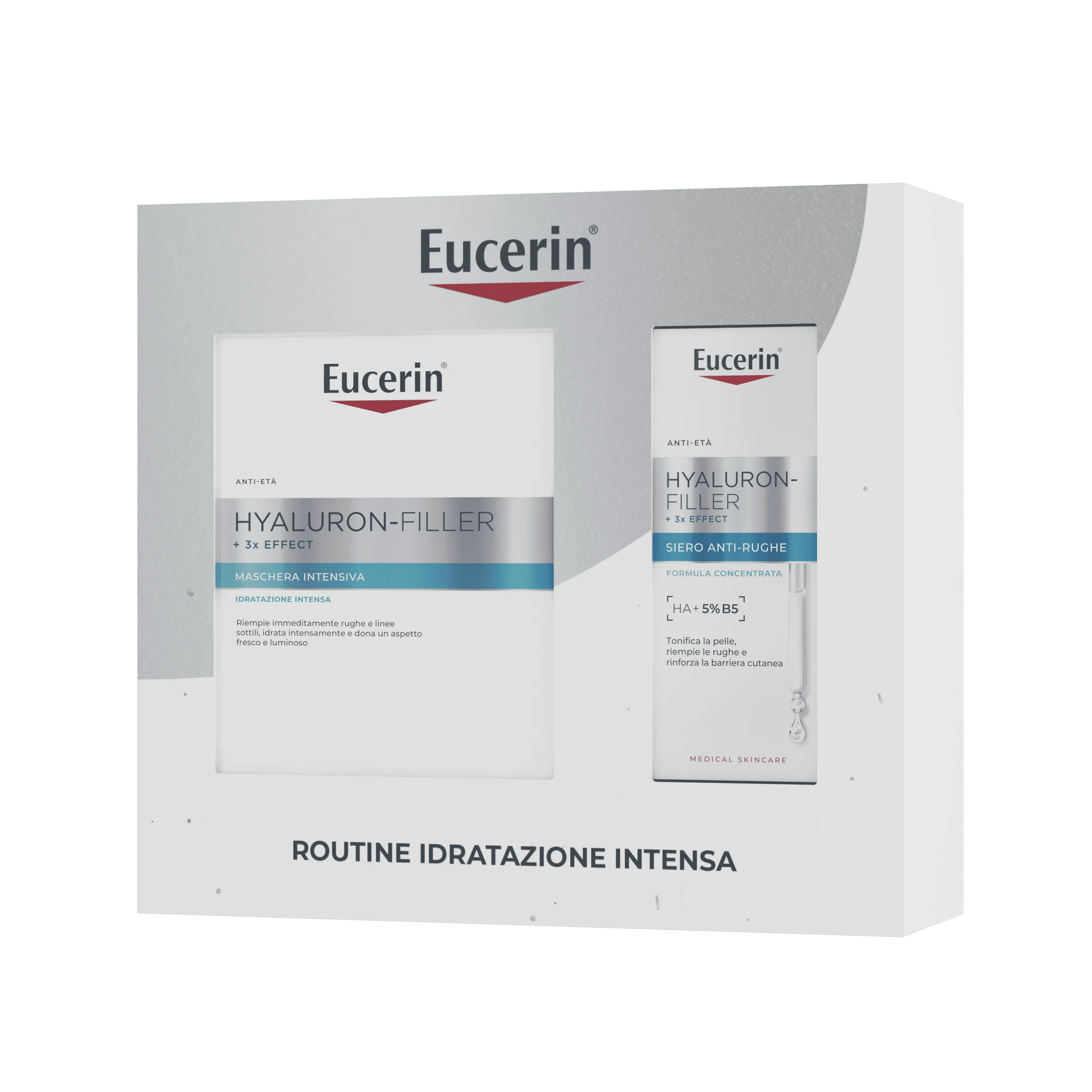 Eucerin Anti Age Xmas Pack 2025 Maschera Viso Intensiva + Siero Antirughe
