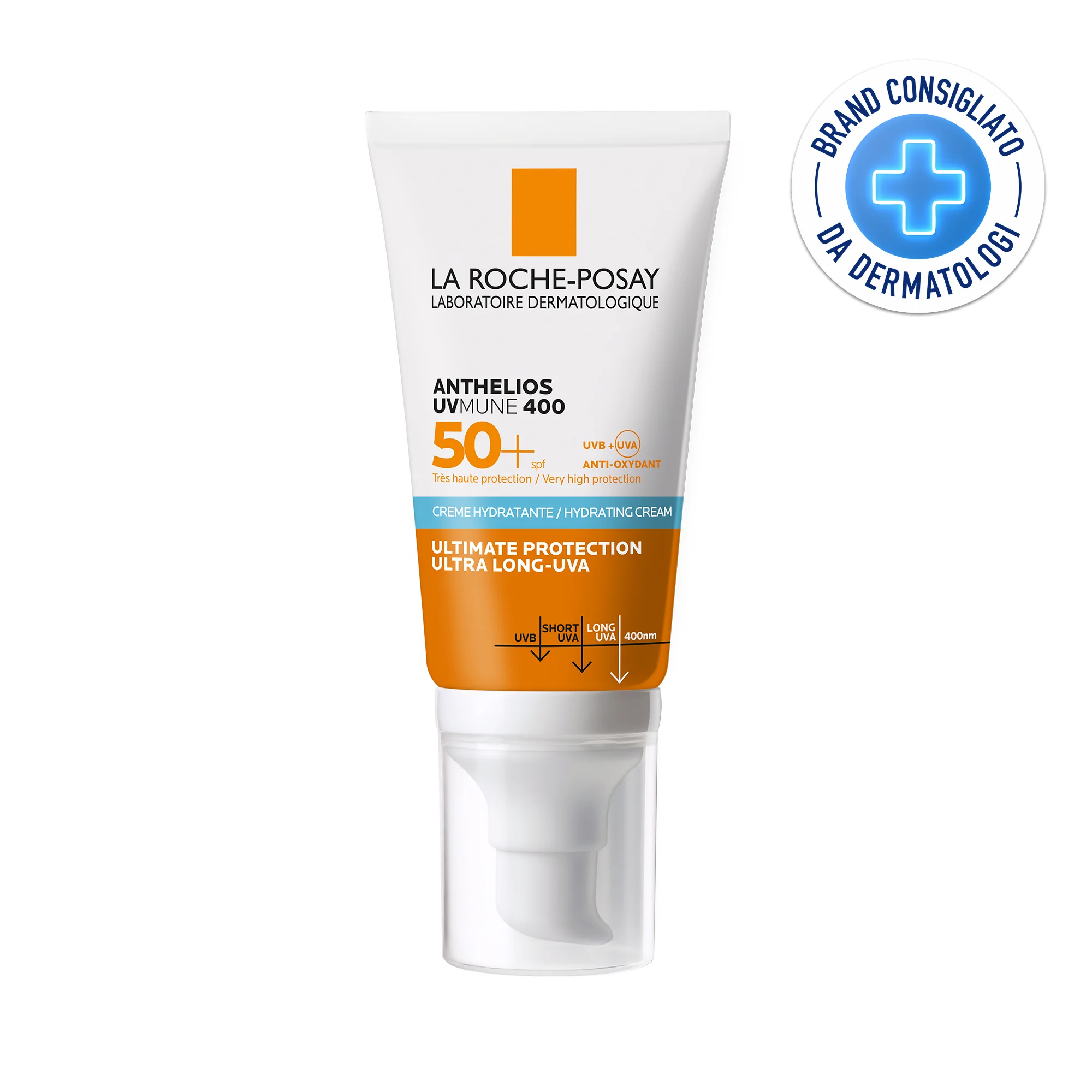 La Roche Posay Anthelios Uvmune 400 SPF 50+ 50 ml Crema Idratante Con Profumo
