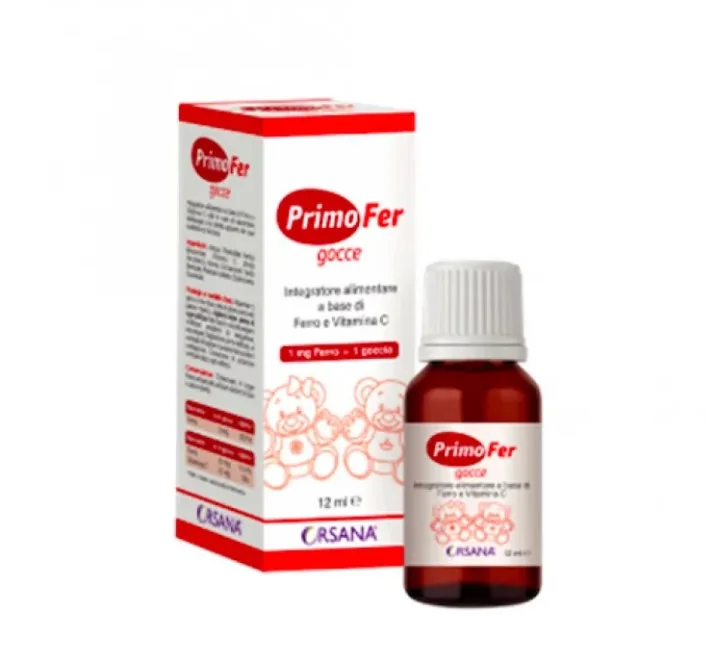Primofer Gocce 12 ml Ferro e Vitamina C