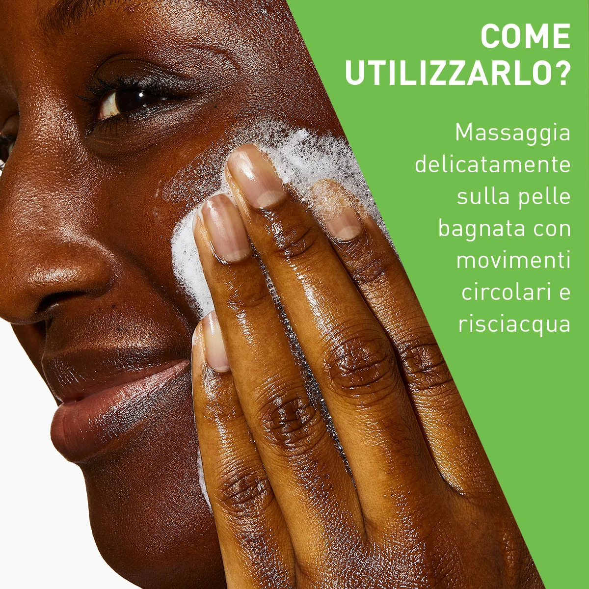 CeraVe Detergente Crema-Schiuma Idratante 236 ml Per Pelle da Normale a Secca