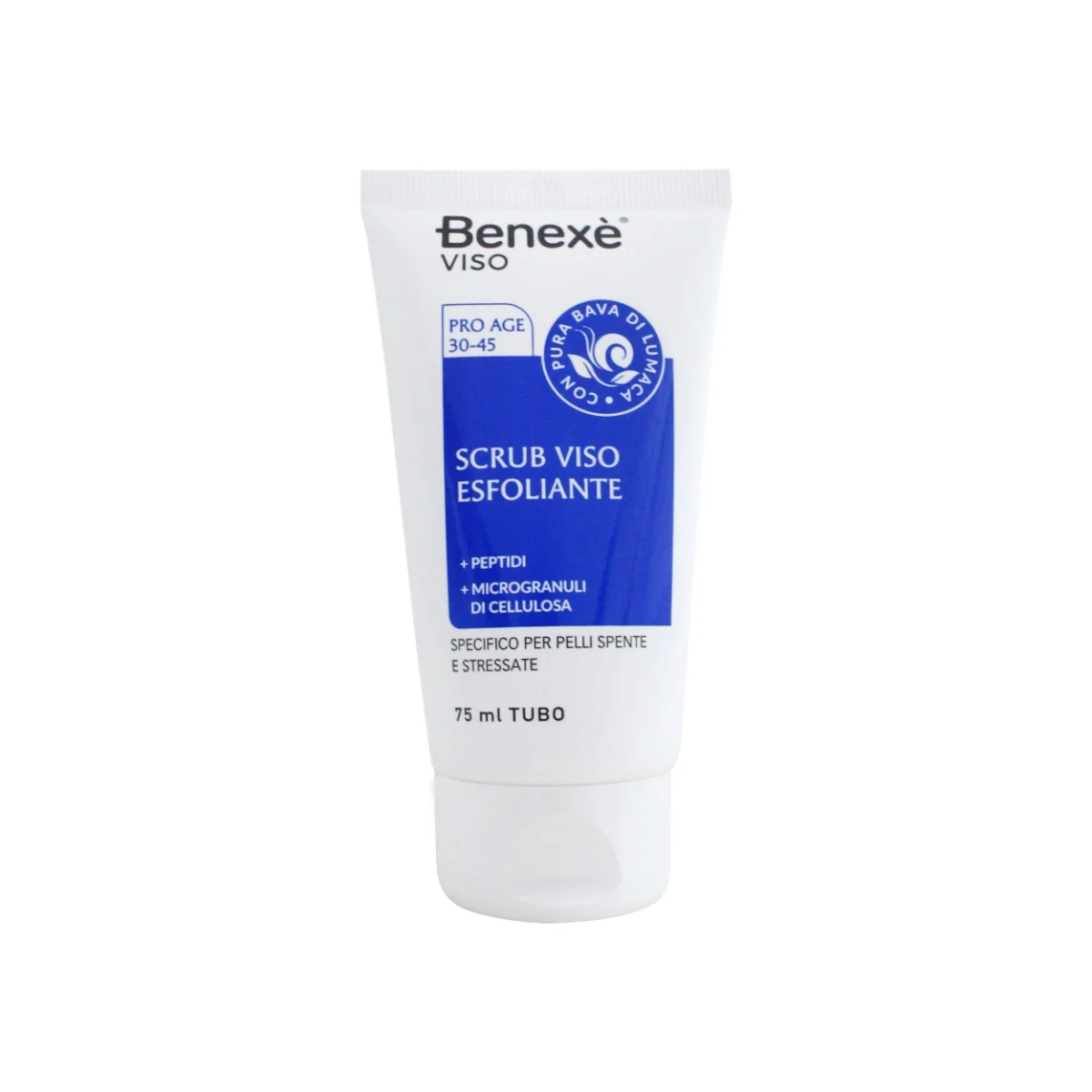 Benexe' Viso Scrub Esfoliante età 30-45 75 ml Azione Esfoliante