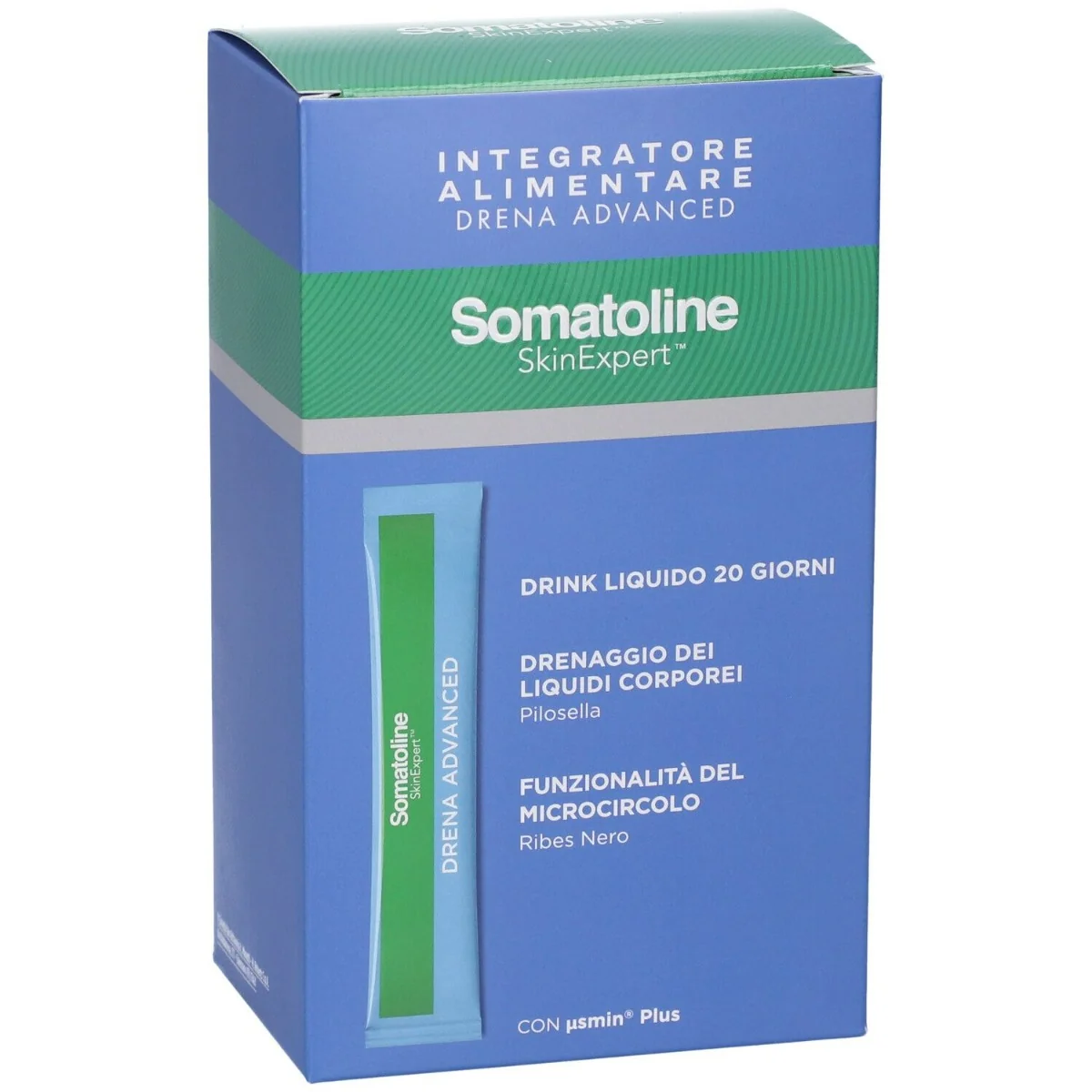 Somatoline Skin Expert Drena Advance 20 Stick Benessere del Microcircolo