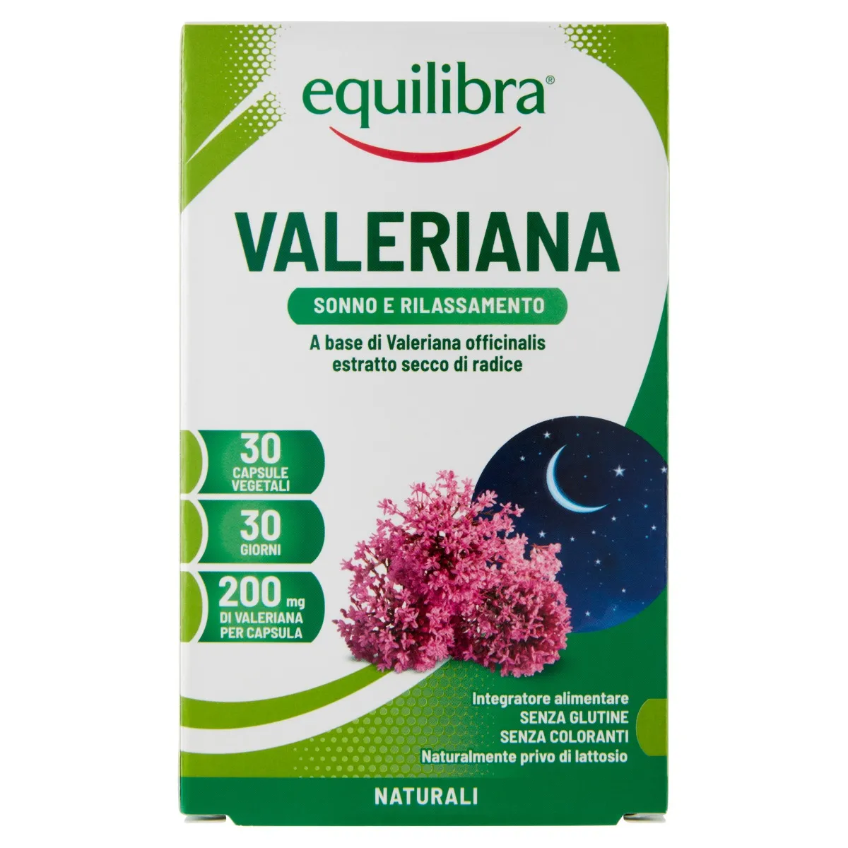 Equilibra Valeriana 30 Capsule Integratore per sonno e relax