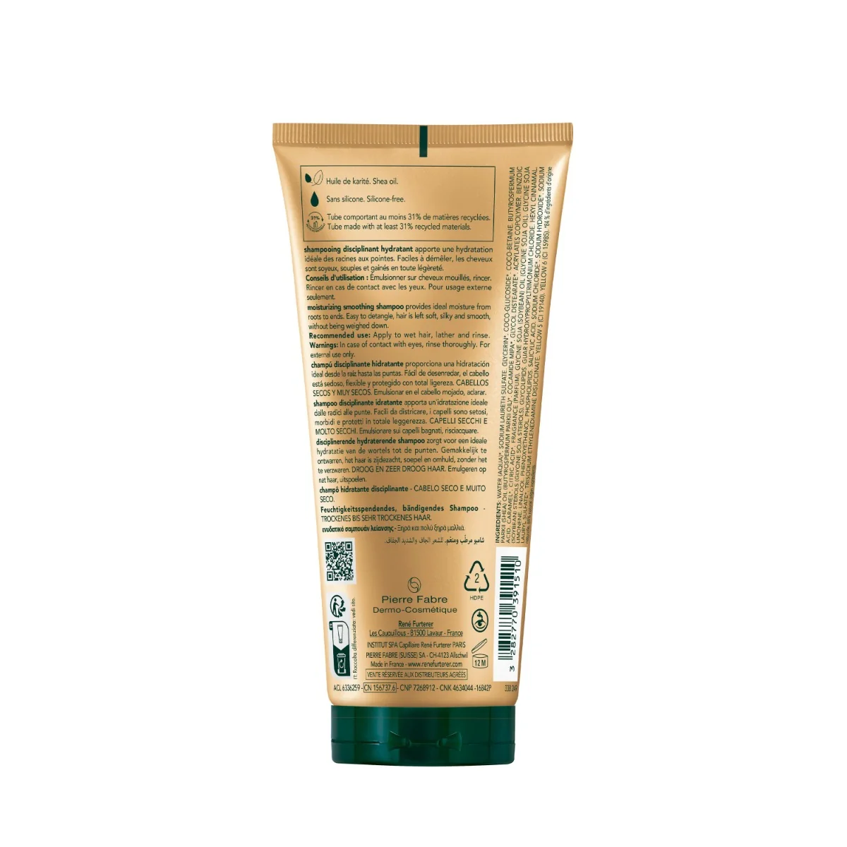 Rene Furterer Sublime Karite Shampoo Disciplinante 200 Ml