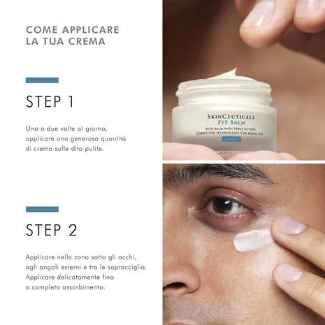 SkinCeuticals Eye Balm 15 g Crema Contorno Occhi Idratante e Anti-Rughe