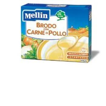 Mellin Brodo Pollo 10X5 g 
