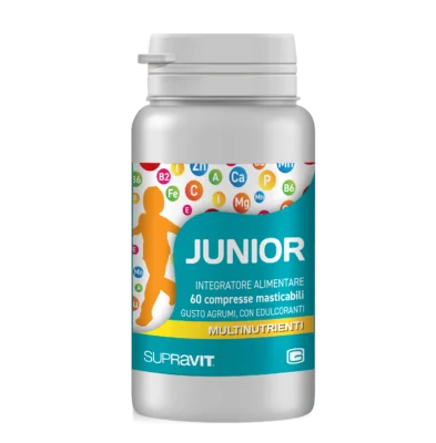 Supravit Junior 60 Compresse Masticabili Integratore Multivitaminico per Bambini
