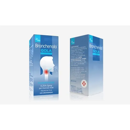 Bronchenolo Gola Soluzione Orale Spray 15  ml