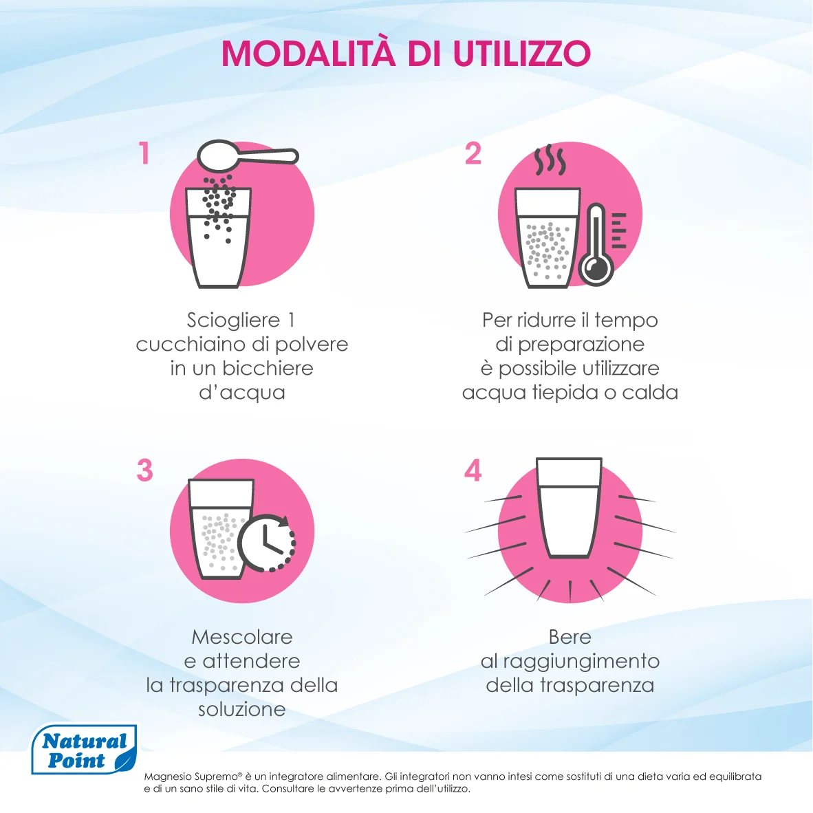 Magnesio Supremo Donna 150 g Integratore Magnesio e Vitamine