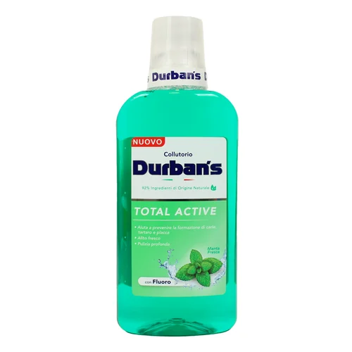 Collutorio Durban's Active 500ml Antibatterico e Igiene Orale
