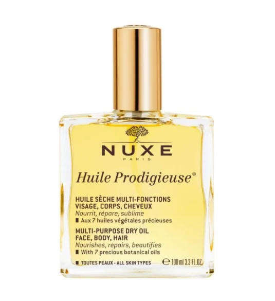 Nuxe Huile Prodigieuse 100 ml Olio Secco per Viso, Corpo, Capelli