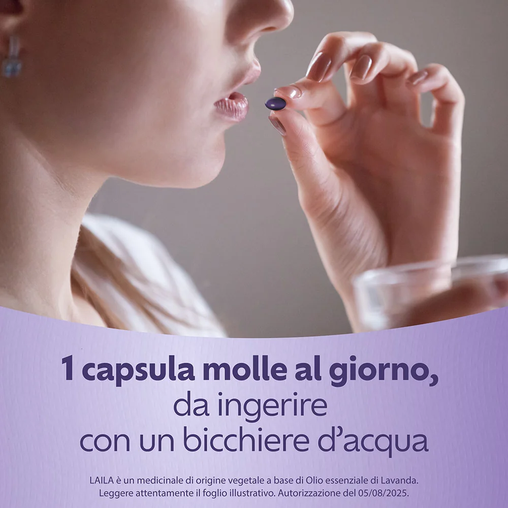 Laila 14 Compresse Molli Per Ansia Lieve
