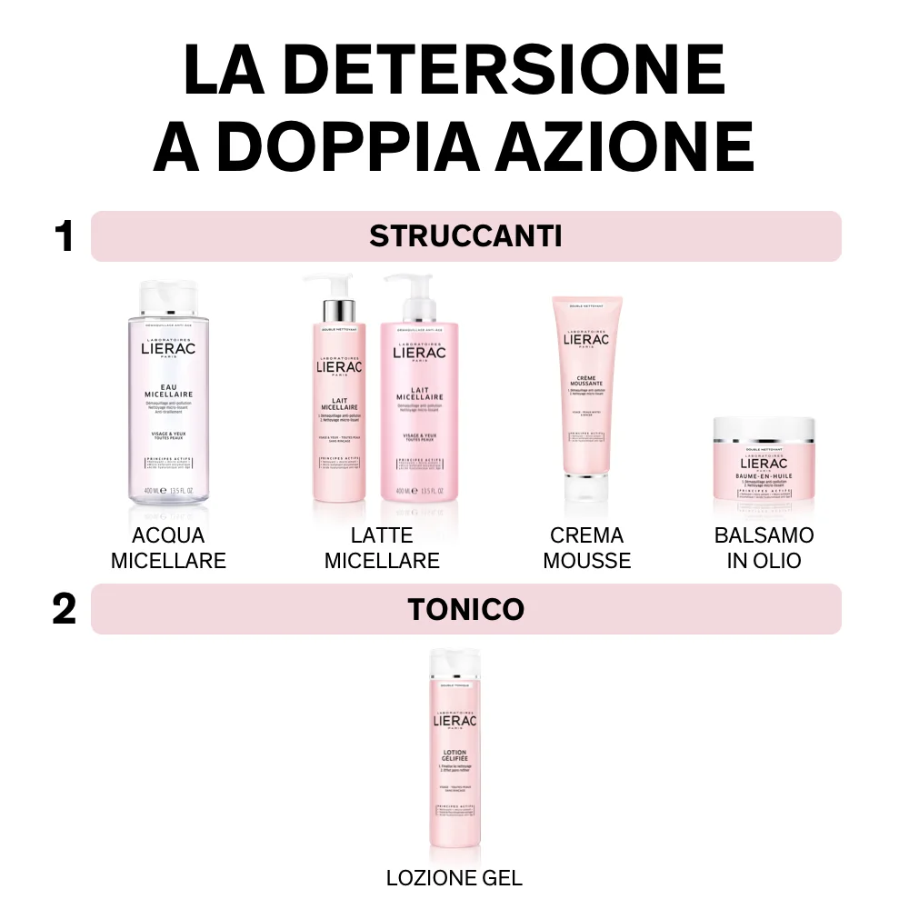 Lierac Demaquillante Crema Mousse Doppia Azione Struccante