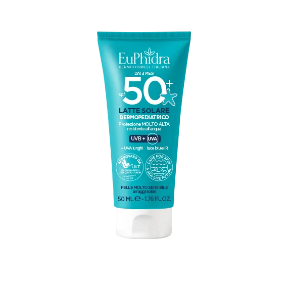 Euphidra Ka Latte Solare Bambini 50+ 50 ml Protezione Molto Alta