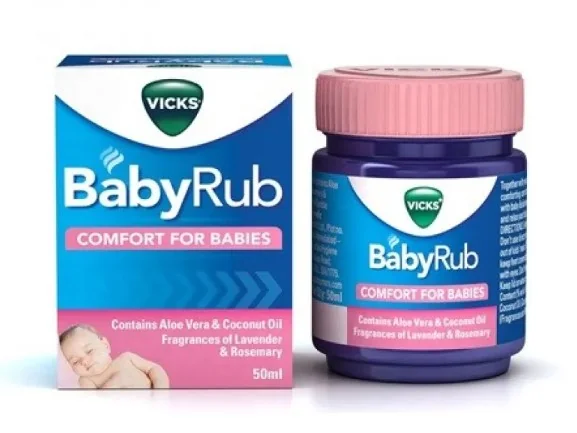 Vicks Babyrub Unguento Lenitivo 50 g Per Bambini