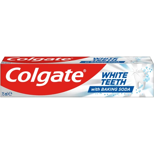 Colgate Dentifricio White Teeth 75 ml Sbiancante e Protezione Totale