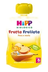 HIPP BIO FRUTTA FRULLATA MELA PERA 90G