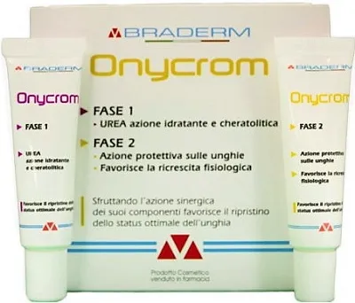 Braderm Onycrom Gel Bifase Ungueale Cheratolitico 15+15 ml