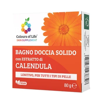 Bagnodoccia Solido Calendula da 80 Gr ad azione lenitiva