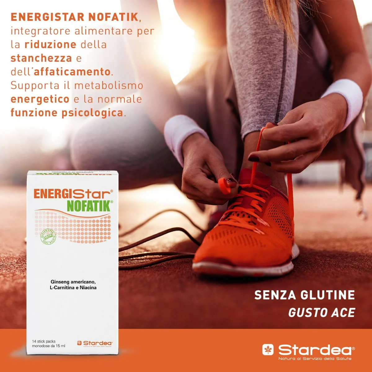 Energistar Nofatik 14 Stickpacs 15 ml Integratore Energetico