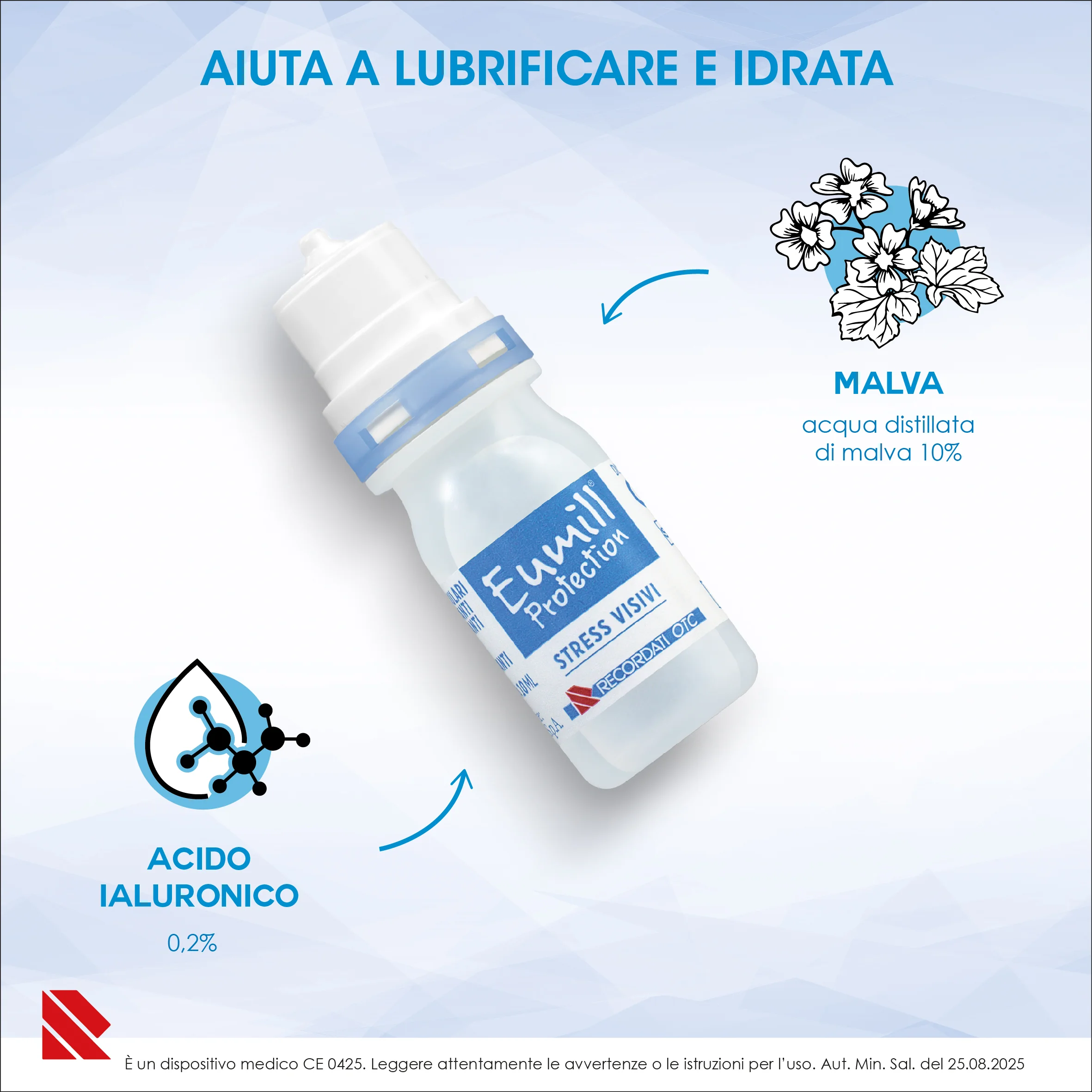 Eumill Gocce Oculari Protection Protezione Occhi