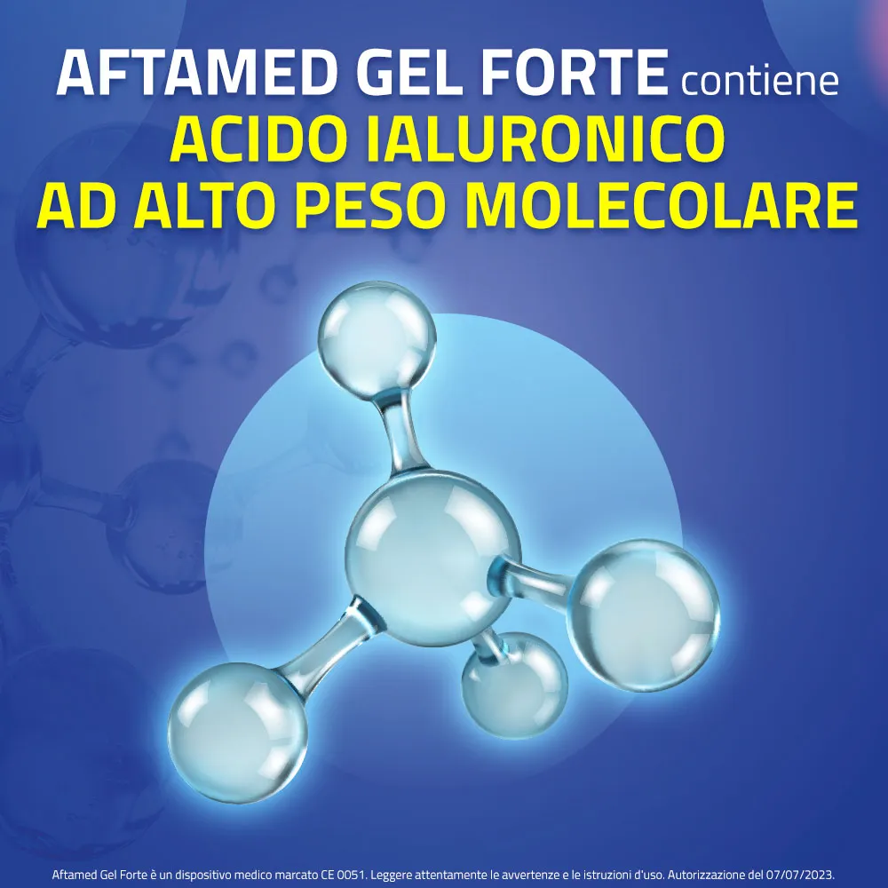 Aftamed Forte Gel Anti-Afte 8 ml Prevenzione Afte