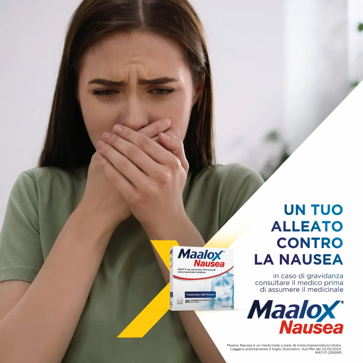 Maalox Nausea 5 mg 20 Compresse Effervescenti 