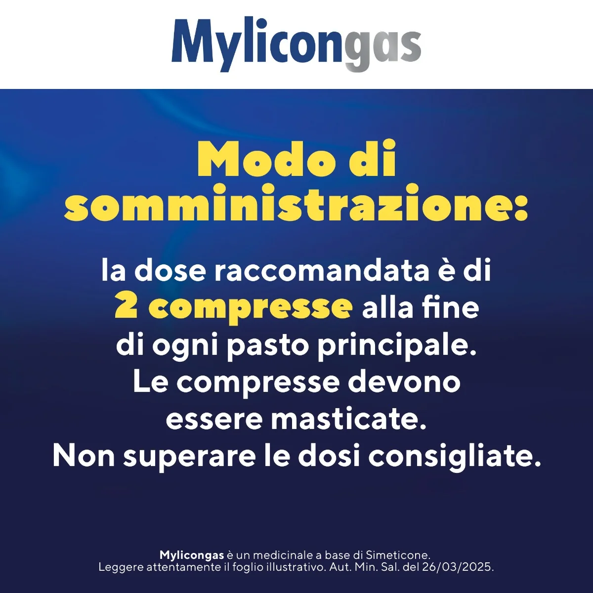 Mylicongas Aerofagia 50 Compresse Per Gonfiore Addominale