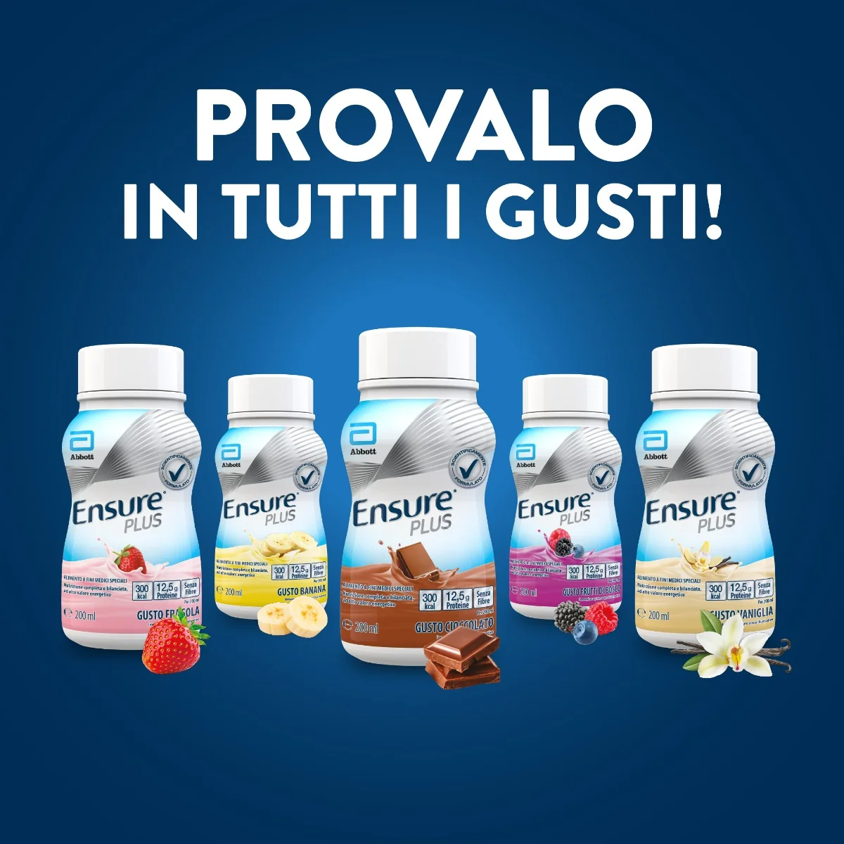 Abbott Ensure Plus Vaniglia 4x200ml Integratore Ipercalorico