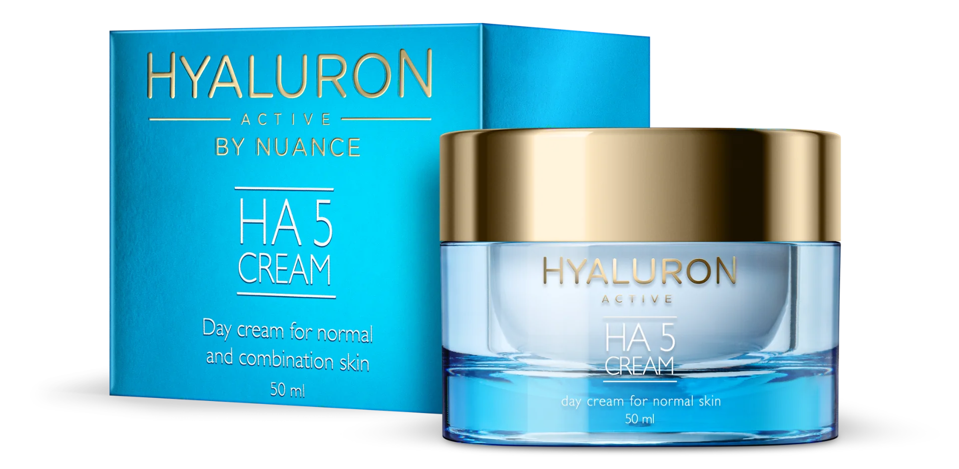 Nuance Hyaluron Active Crema Giorno Pelle Normale 50Ml Azione Idratante e  Antiage