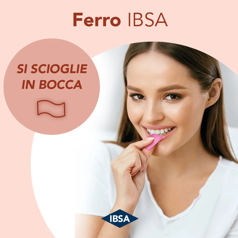 Ferro Ibsa 20 Film Orodispersibili Formazione dei Globuli Rossi