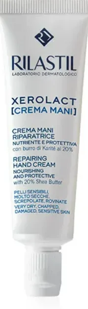 Rilastil Xerolact 100 ml Crema Mani Riparatrice