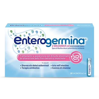 Enterogermina 2 Miliardi 20 Flaconcini Fermenti Lattici