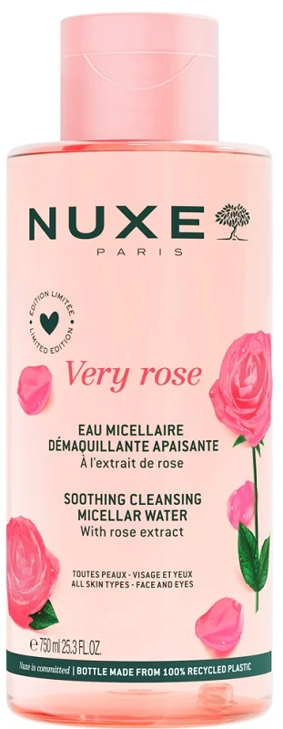 Nuxe Very Rose Micellar Water 750 ml Struccante e Detergente