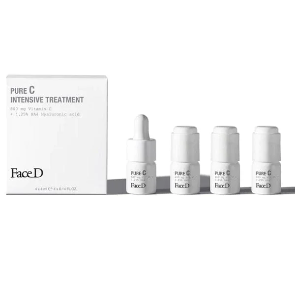 Face D C 16% Vitamina C Pura 4x4 ml Trattamento intensivo anti-età
