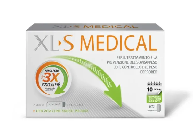 XL-S Medical Liposinol 60 Capsule - Riduce l'Appetito e gli Attacchi di Fame