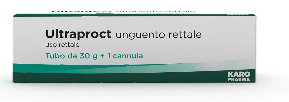 ULTRAPROCT FLUOCORTOLONE EMORROIDI UNGUENTO RETTALE 30 G + 1 CANNULA