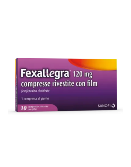 Fexallegra*10 cpr riv 120 mg