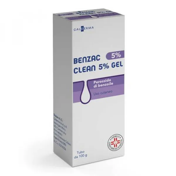 Benzac 5% Gel 100g, medicinale contro l'acne