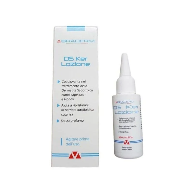 Braderm DS Ker Lozione Contro Dermatite Seborroica 50 ml