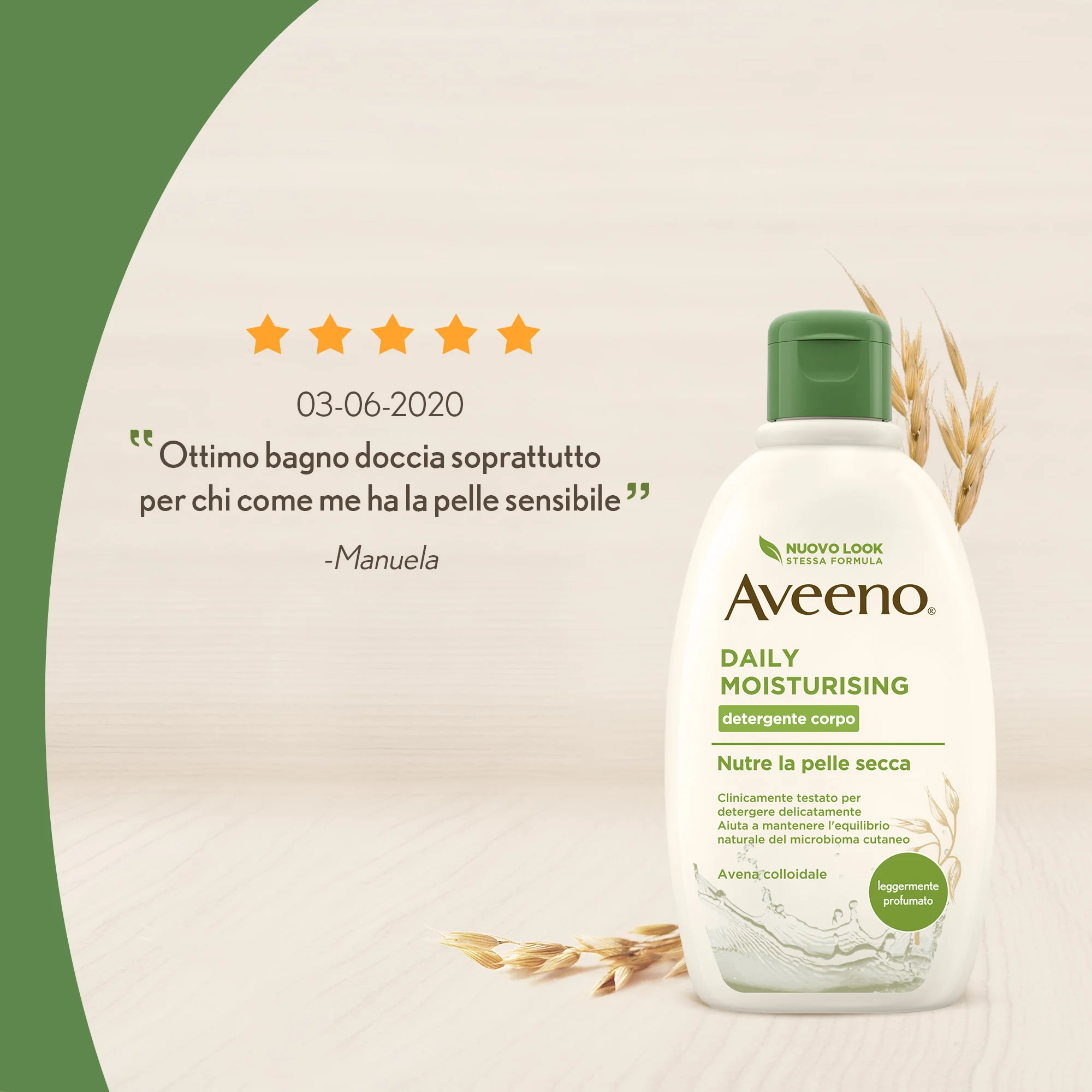 Aveeno Bagno Doccia Idratante Corpo PROMO 500 ml