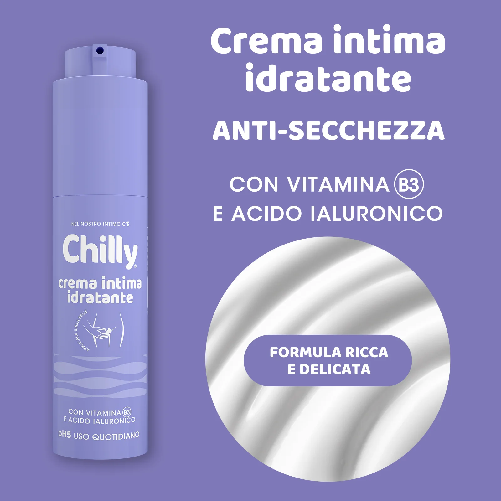 Chilly Crema Intima Idratante 50 Ml