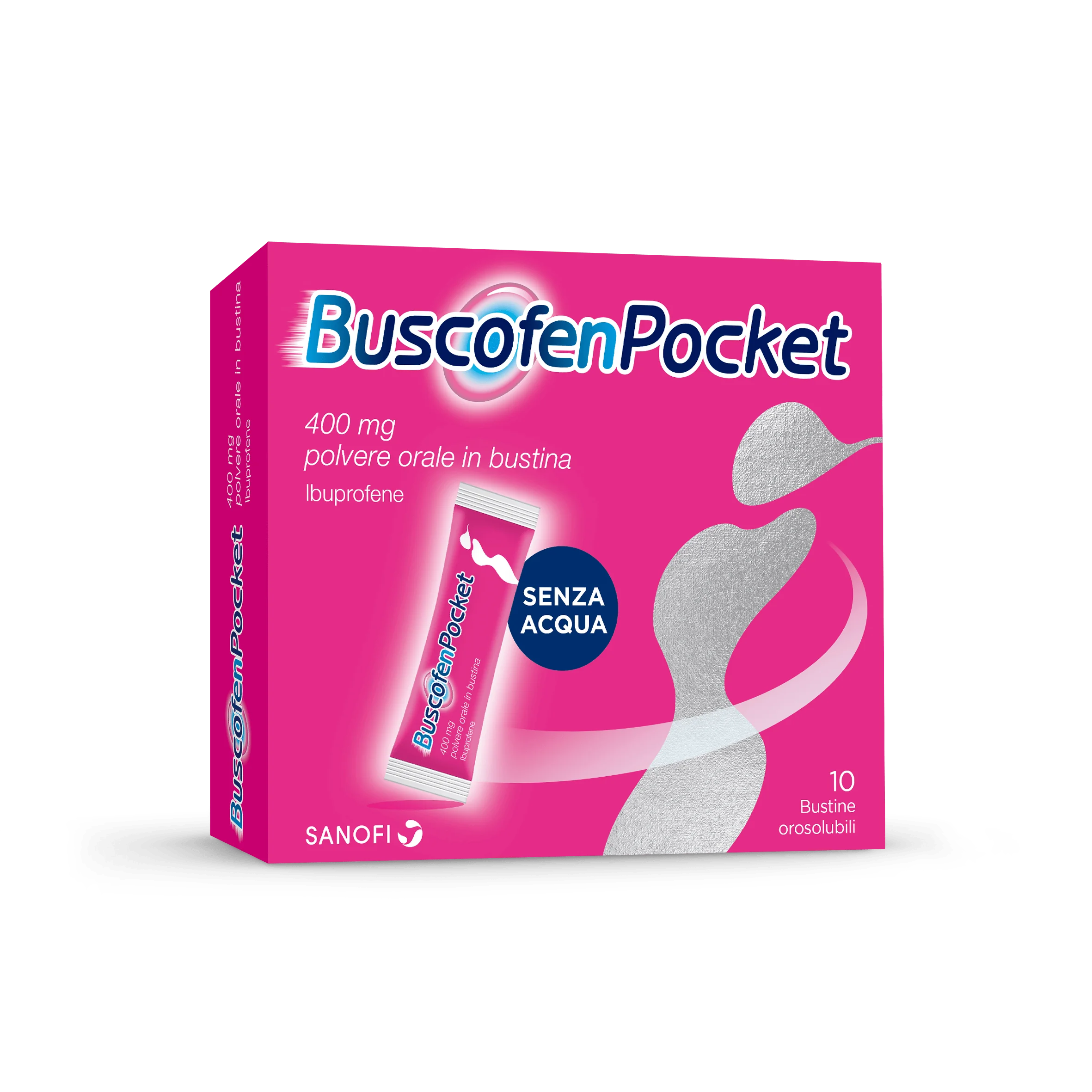 Buscofenpocket 400 g 10 Bustine Antinfiammatorio