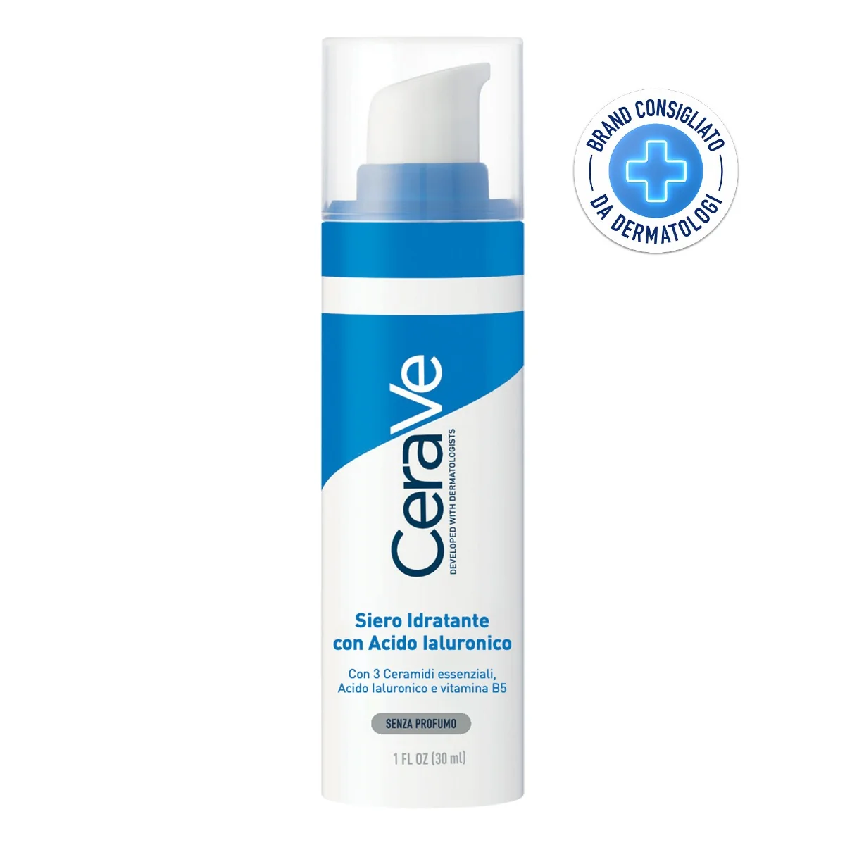 Cerave Siero con Acido Ialuronico 30 Ml Idratazione profonda
