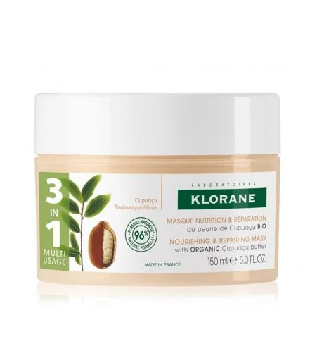Klorane Maschera al Burro di Cupuacu Bio 150 ml Ristrutturante