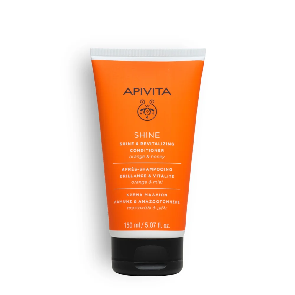 Apivita Shine&Revital Conditioner Orange/Honey 150 Ml Balsamo Illuminante Rivitalizzante