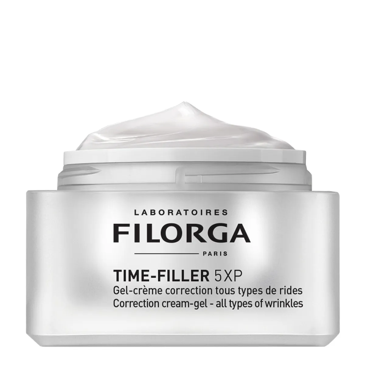 Filorga Time-Filler 5XP Crema Gel 50 ml Correttiva Per 5 Tipi Di Rughe, Viso E Collo