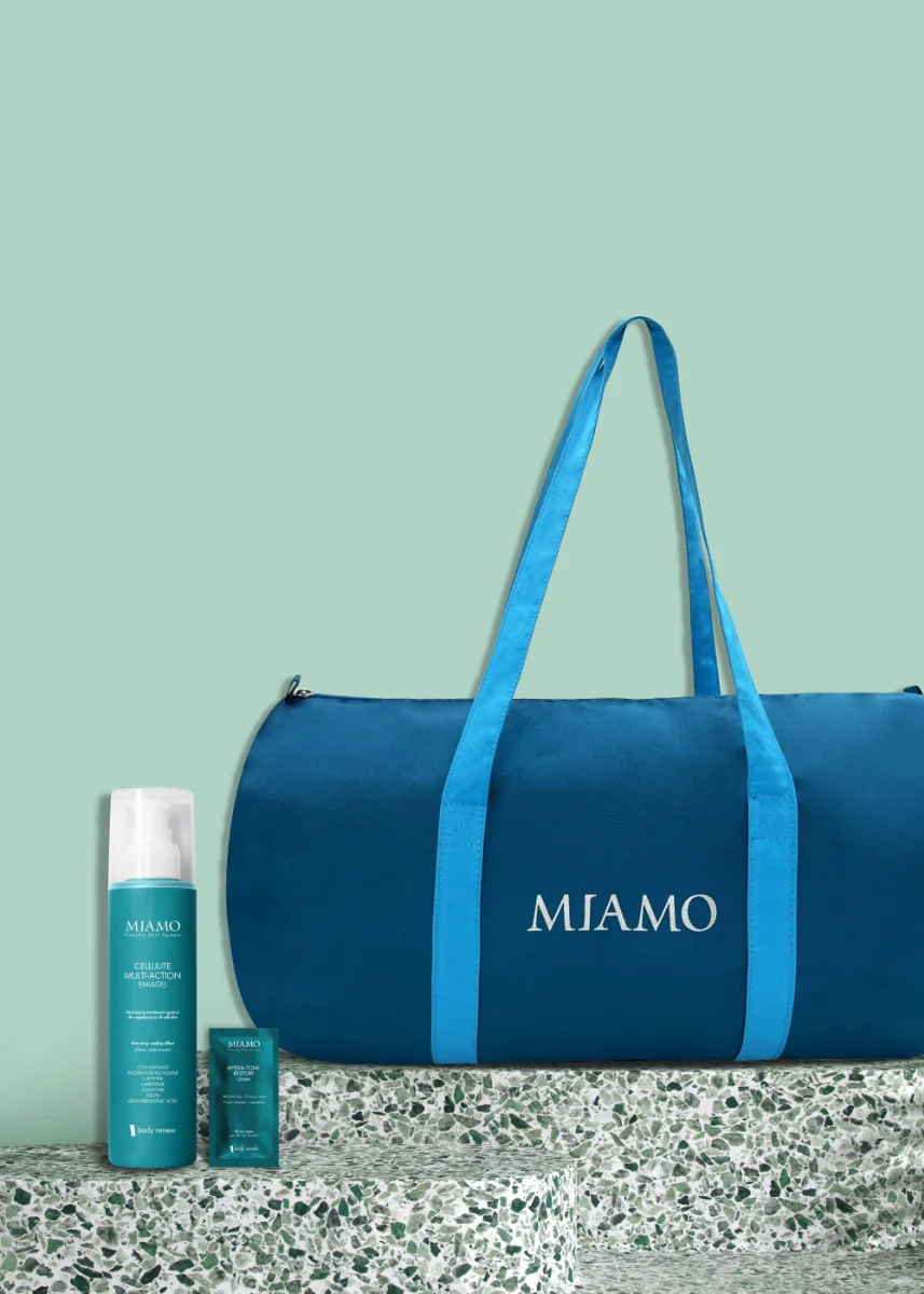Miamo Body Renew Body Box Anticellulite 200 ml + Borsa Sportiva in OMAGGIO Crema Anti-Cellulite Rimodellante