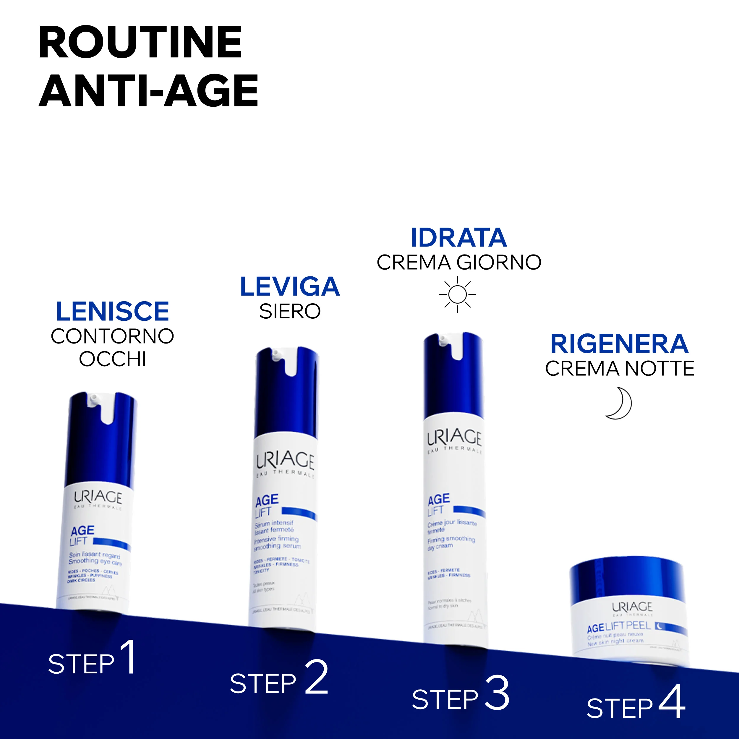 Age Lift Crema Notte Peeling Leviga Le Rughe