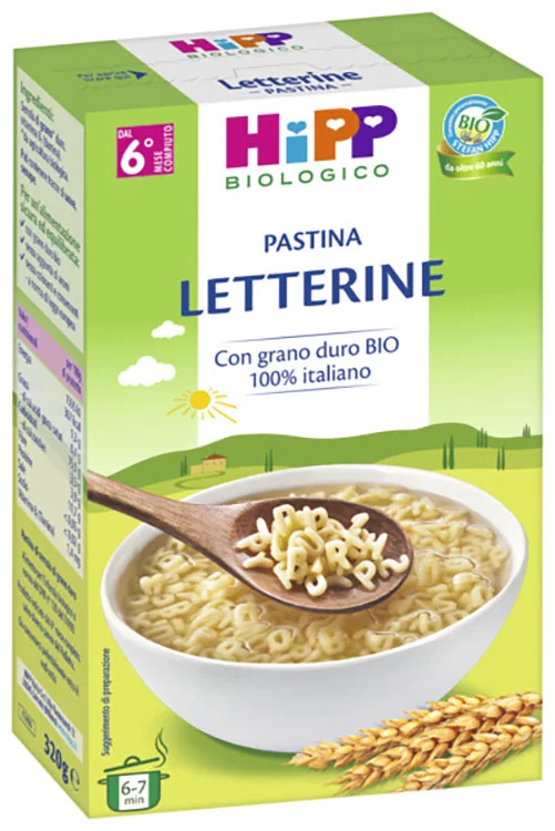 Hipp Bio Pastina Letterine 320 G